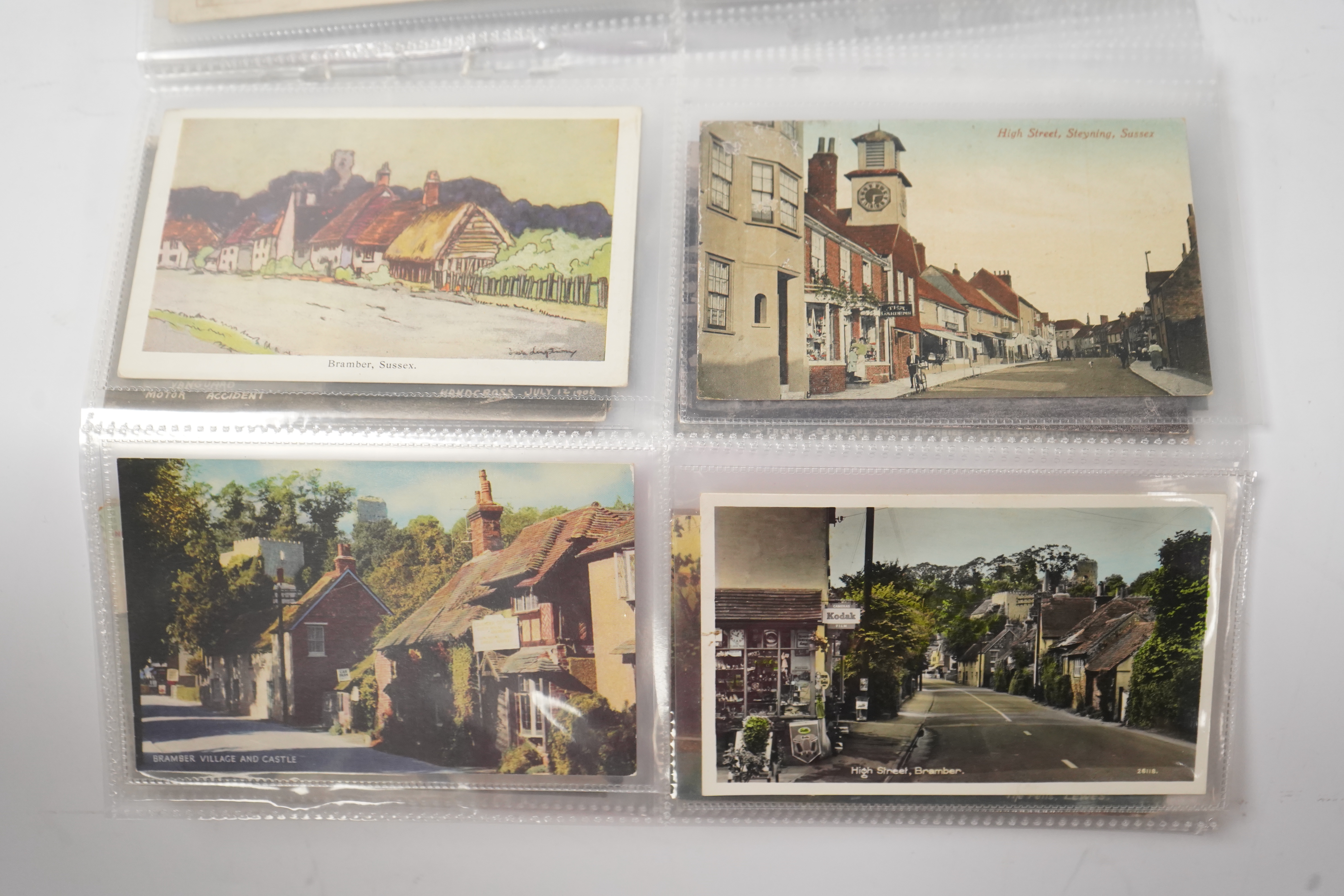 Shoreham by Sea & Environs; a group of sixty nine vintage postcards, mostly pre WW1 topography